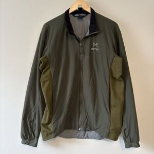Vintage Arc'teryx Atom LT Full Zip Jacket Green Men L